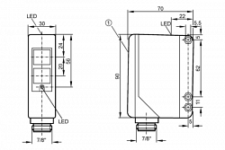 Рефлекторный датчик 		OA3507 IFM Electronic