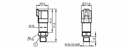 Преобразователь давления 		PU1760	 IFM Electronic