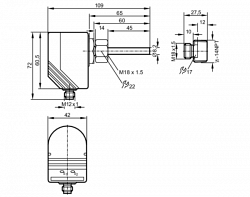 Датчик потока 		SI8518 IFM Electronic