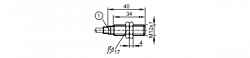 Индуктивный датчик 		IFS307 IFM Electronic